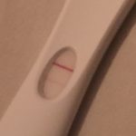 Het tweede streepje op de zwangerschapstest